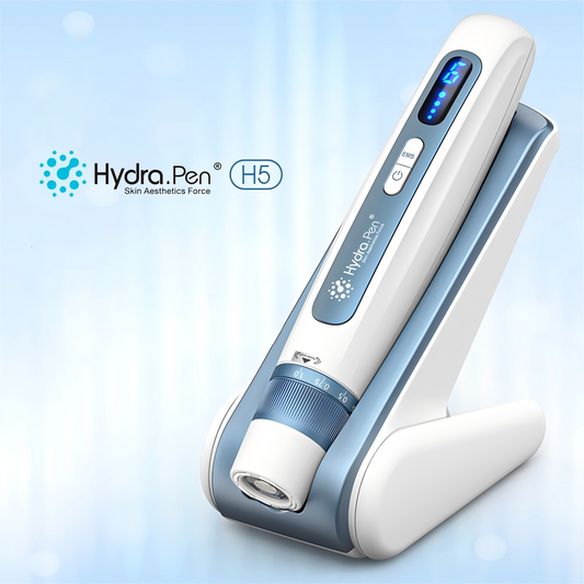 Hydra pen H5 Microneedle Importer 4-pole microcurrent for lifting, 6-depth levels, smart LED display,Microneedling at home