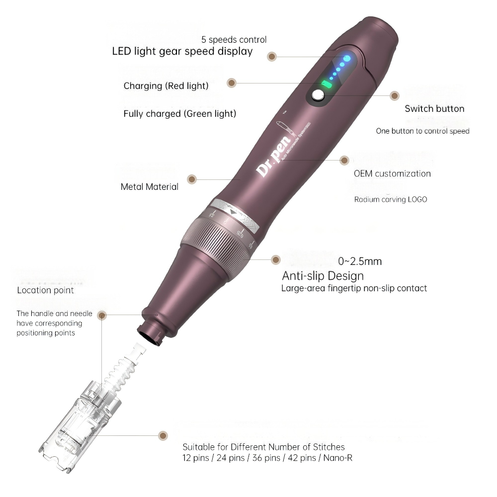 Dr.pen A10 Electric Microneedle Essence Infusion Pen Microneedling at home
